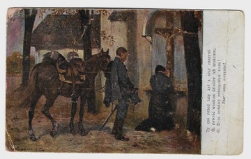 LEGIONY Ułani Krzyż 1917r. A. Setkowicz 