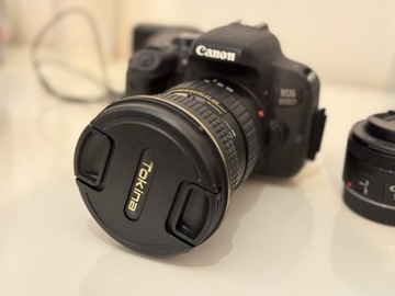 OKAZJA! Lustrzanka Canon EOS 800D + 3 obiektywy