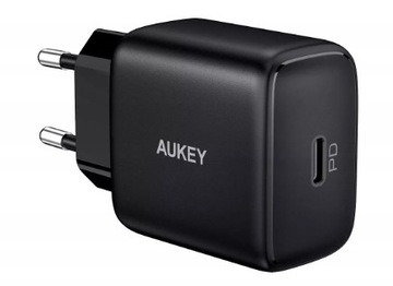 Ładowarka sieciowa AUKEY PA-R1 Black 1xUSB-C 20W