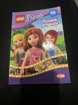 Książka Lego Friends początek przyjaźni