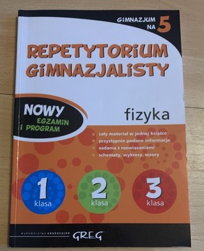 Repetytorium gimnazjalisty Fizyka M. Twarowska