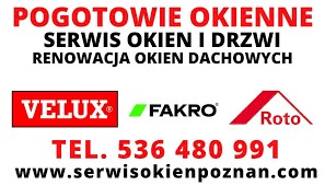 POGOTOWIE OKIENNE VELUX FAKRO ROTO SERWISRENOWACJA