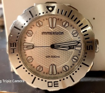 Niespotykany zegarek IMMERSION TANK NR 00002