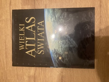 Atlas świata jak nowy
