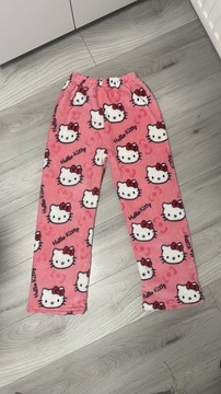 Spodnie piżamowe hello kitty prezent walentynkowy