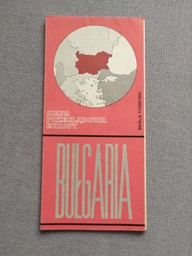 Bułgaria mapa przeglądowa