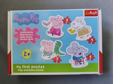 Peppa pig Baby puzzle 18el 2+ trefl