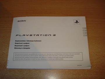 Instrukcja PlayStation 3 PS3 Classic