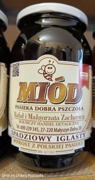 Miód spadziowy iglasty nr1w Polsce 