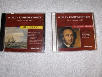 Wielcy kompozytorzy Mendelssohn zestaw dwie płyty