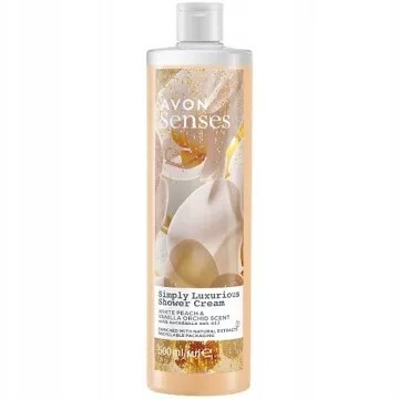 Żel Avon Senses  Brzoskwinia i Wanilia 500 ml