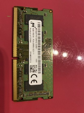 Pamięć RAM 4GB DDR4 Micron 2666 SO-DIMM