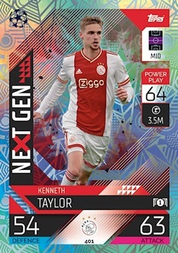 Topps Match Attax 2022/23 Next Gen Taylor 401