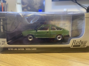 Skoda Gardę 1/43 edycja limitowana 500 sztuk