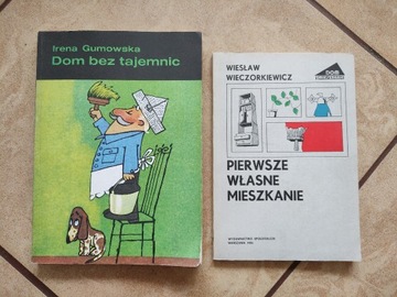 2 książki: Dom bez tajemnic + Pierwsze własne mies