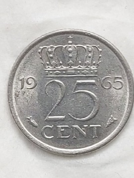 436 Holandia 25 centów, 1965