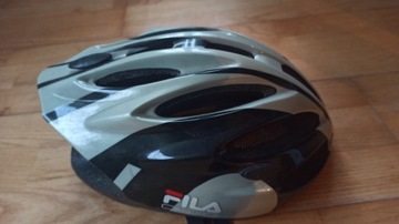 Kask rowerowy chłopięcy,  rozm. 56-58 cm.