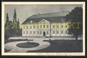 ŁUBOWICE Lubowitz k. Racibórz Schloss pałac zamek