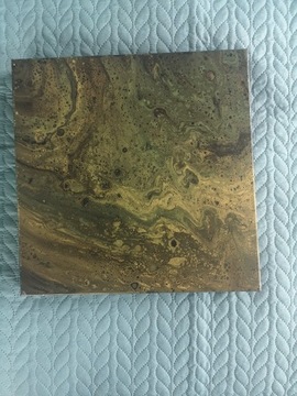 Obraz akrylowy pouring 29x29 cm 