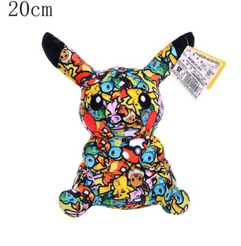 Pikachu Kolorowy 20cm Piękny Słodki Pokemon