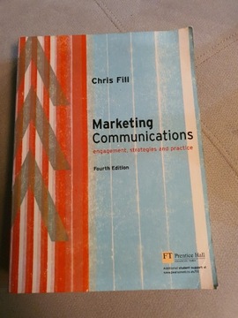 Książka po angielsku Marketing Communications 4rd