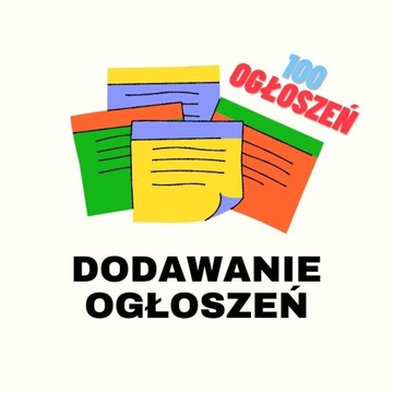 100 ogłoszeń na portalach ogłoszeniowych