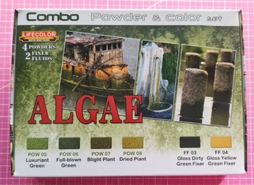 LifeColor SPG07 Algae - Powder & Color Set