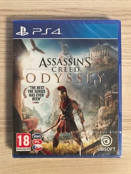 Assassin's Creed Odyssey PL Okładka PS4 FOLIA