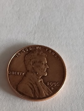 1 cent 1956  D USA 