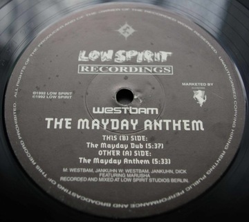 Westbam - The Mayday Anthem_=Winyl=_:::TECHNO:::