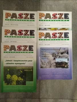 Pasze przemysłowe czasopismo zestaw rocznik 2009