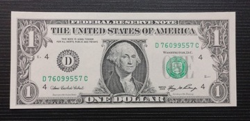 1 Dolar USD 2006 D76099557C UNC Cleveland Ohio