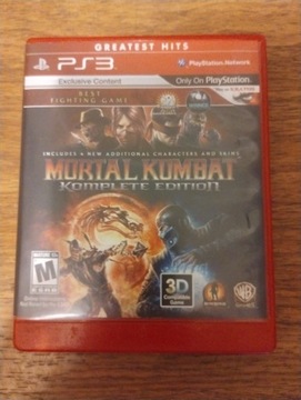 PS3 Mortal Kombat komplete edition stan bdb-