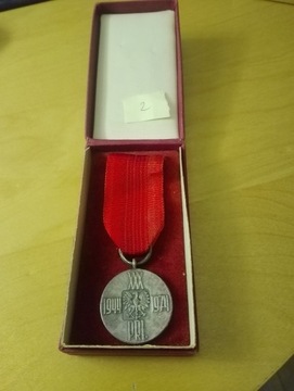 Medal XXX lat PRL, walka, praca, socjalizm