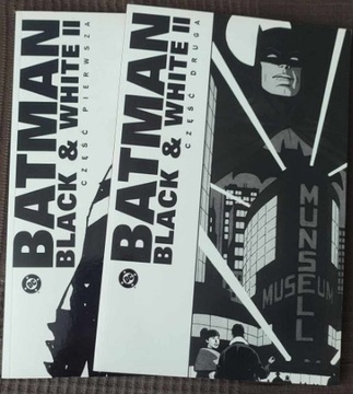 Komiksy Batman Black&White cz. 1 i 2 