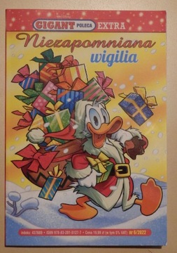 Komiks kaczor donald gigant extra niezapomniana wigilia 6/2022