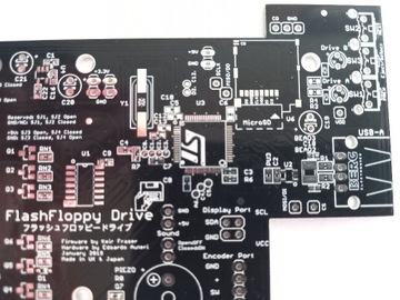 Płytka PCB emulatora FDD Gotek