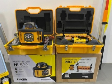 Niwelator NL520 Zestaw Kontroli Pracy Maszyn MC-1D
