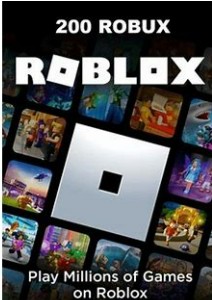 roblox giftcard 200robux