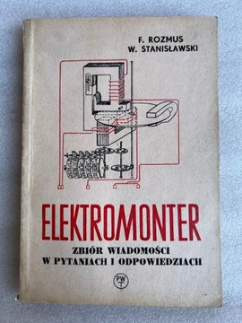 Elektromonter-podręcznik z 1960r.