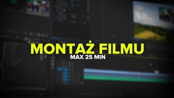 MONTAŻ FILMU NA YOUTUBE ( max 20 min)