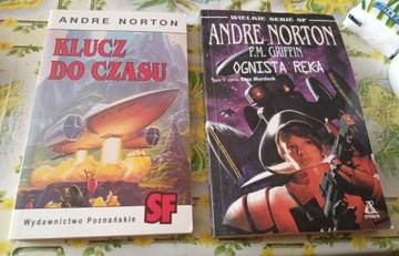 Andre Norton -  Klucz do czasu i Ognista ręka