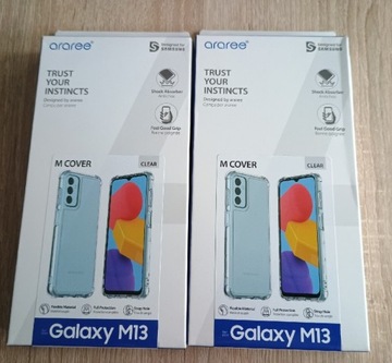 NOWE etui silikonowe Araree do Samsung Galaxy M13