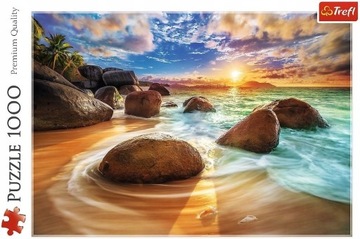 Trefl Puzzle 1000 Plaża Samudra, Indie Premium