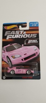 Hot wheels Honda s2000 fast and furious szybcy 