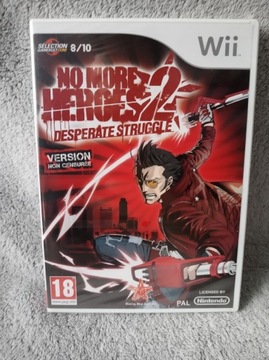 No More Heroes 2 Desperate Struggle Wii Folia FRA