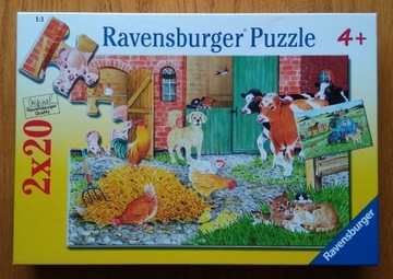 Puzzle Ravensburger , 2x20 szt. 4+