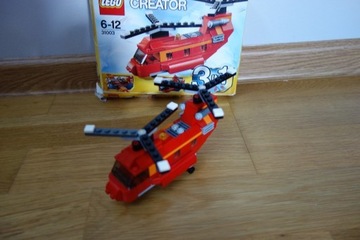 Lego Creator 31003 Samolot Helikopter Łódź