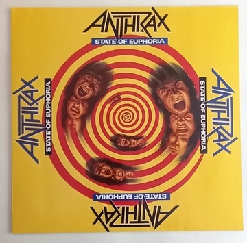 ANTHRAX - STATE OF EUPHORIA / WINYL, 1988