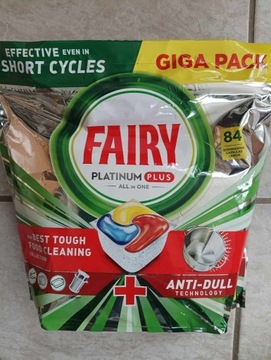 Kapsułki Fairy Platinum Plus 84 szt. Anti Dull